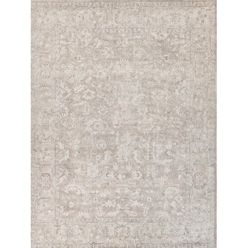 Exquisite Rugs Tuscany Hand Loomed Oriental Area Rug in Tan & Reviews ...