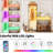 Freestanding Closet Organizer For Hanging Clothes, Clothes Rack With Shoe Bench, Heavy Duty Garment Rack With LED Light