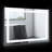 LED Illuminated Bathroom Mirror, Wall Mounted Vanity Mirror With Dimmable Memory Touch, Waterproof, Horizontally Or Vertically