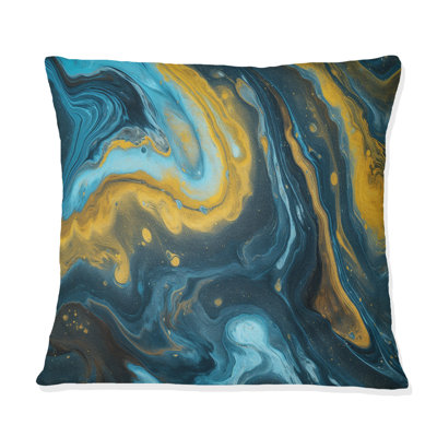 Coussin Agathe Ripple Golden Rivers