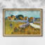 Ferme en Provence, 1888 - Vincent van Gogh - Toile encadrée sur mesure-1380304461-1380304454-1380304458
