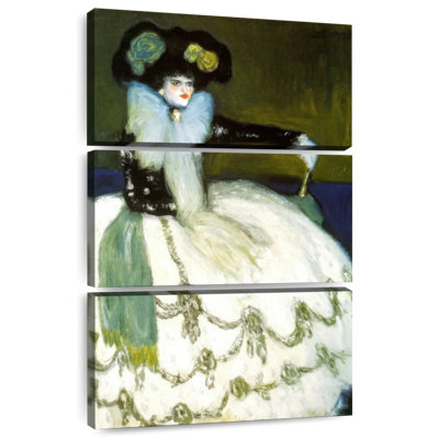 Shuttleworth Woman In Blue 1901