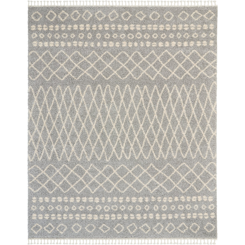 Camille Geometric Area Rug, Rectangle 279 x 381cm