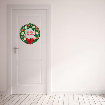 Décalcomanie murale christmas guirlande