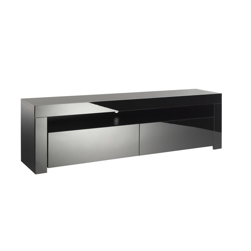 Wolfsburg TV Stand for TVs up to 70", Black