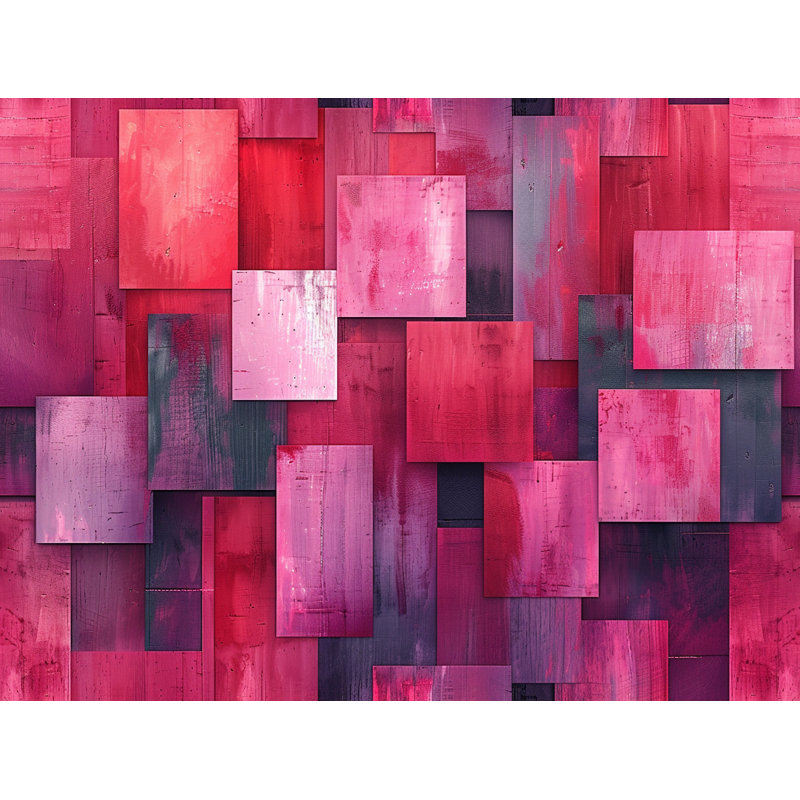 Coussin Abstract Cubism, Art coussins - 12175, H 18 po x l 18 po