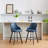 Swivel Bar Stools Set of 2/3/4 Counter Height Bar Stools with High Back Faux Leather Kitchen Counter Stool-1599200682-1599200680-1599200684