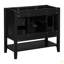 36" Bathroom Vanity Without Sink, Cabinet Base Only, One Cabinet And Three Drawers
