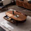 Table basse moderne simple ovale