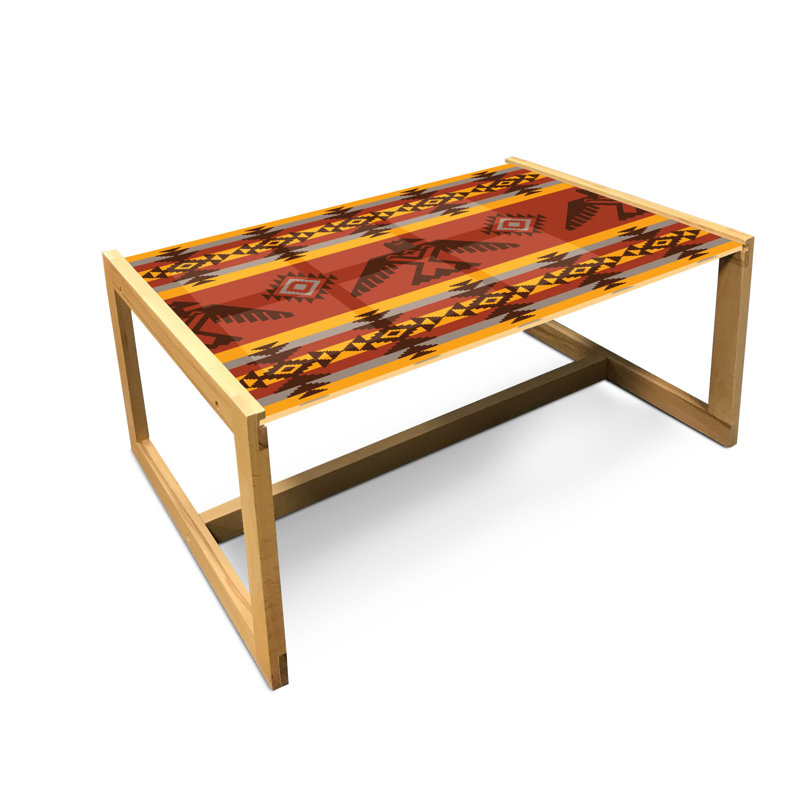 Jamylah Sled Coffee Table, 90cm H x 62cm W x 40cm D
