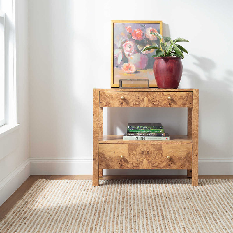 Twiggy Natural Handwoven Wool/Jute Rug, Rectangle 5' x 8'