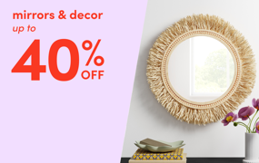 mirror & decor clearout