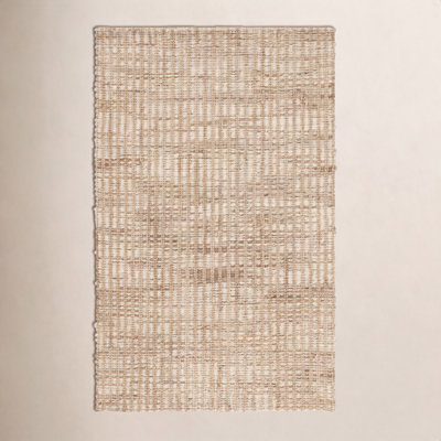 Ellport Hand-Loomed Striped Jute Rug