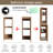 Eskar 30'' Wall-Mounted Single Bathroom Vanity With Resin Vanity Top & Side Cabinets-1018599059