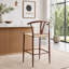 Fauteuil de style médiéval en Y pour tabouret de bar-190405118