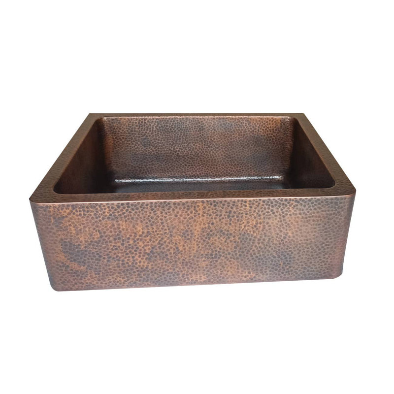 27'' L Copper Kitchen Sink