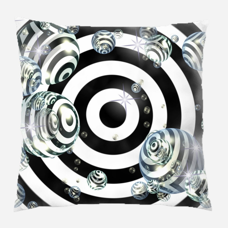 Design Microsuede Reversible Throw Pillow