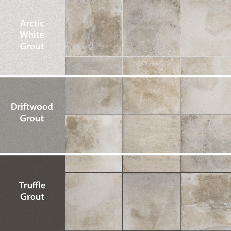 Americana 8.75 in. x 8.75 in. Glazed Porcelain Tile