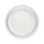 Canvas Home Shell Bisque Porcelain Salad Plate