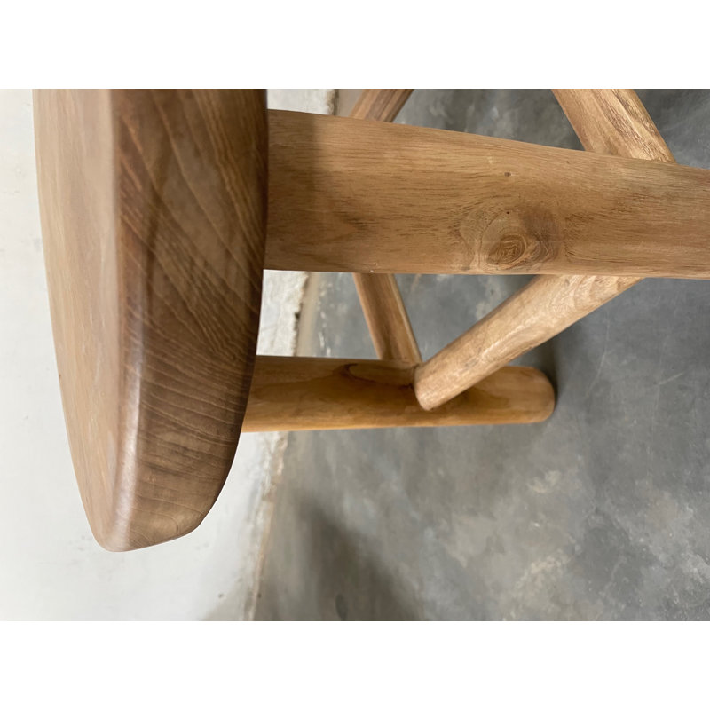 Gouldin Village Teak Accent Stool
