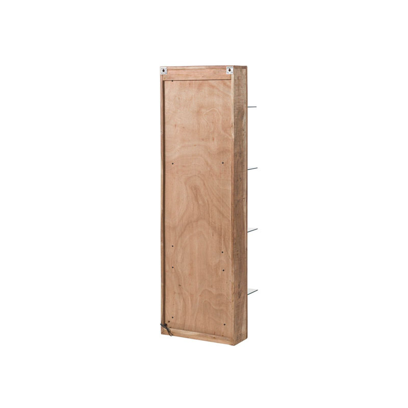 Wall Mounted Curio Cabinet with Lighting