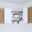 Vidaxl Kitchen Cabinet Grey Sonoma 57 X 57 X 40 Cm Engineered Wood-121218134