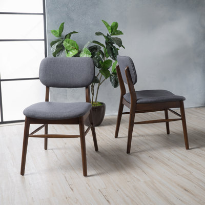 Chaises en tissu, ensemble de 2