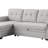 84" Linen Reversible Sleeper Sectional Sofa With Storage Chaise (Sectional)-1708315466-1708315463-1708315457
