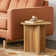 Odeon End Table Round Walnut