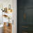 Tevye 1-Light Dimmable Medium Modern Armed Wall Sconce with Copper Finish Shade