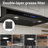 30 inch 900 CFM Ducted Under Cabinet Range Hood 4 Speed Quiet Black Stainless Steel Remote and Touch Panel Control with LED Lights-120430891
