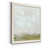 Toile avec cadre blanc