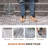 30 PCS Interlocking Deck Tiles Checker Pattern