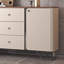 Buffet moderne en cuir avec rangement-107234798
