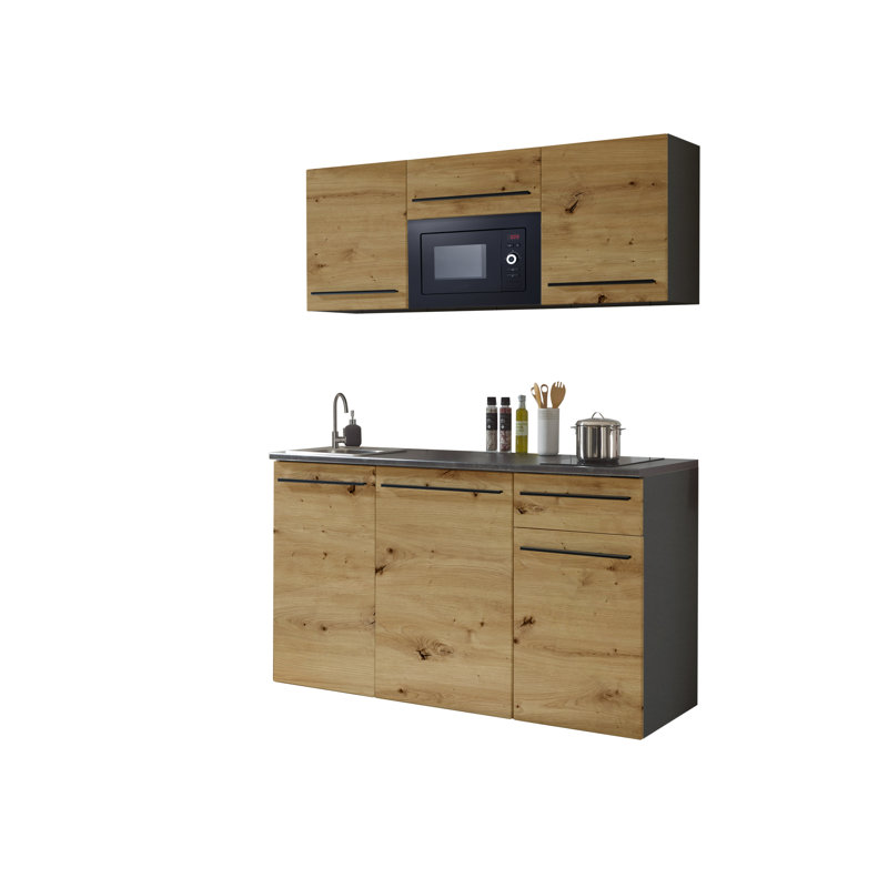Küchenschrank-Set Niayla, Brown