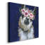 Lady Llama - reproduction sur toile tendue-2030084338