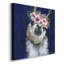 Lady Llama - reproduction sur toile tendue-2030084343