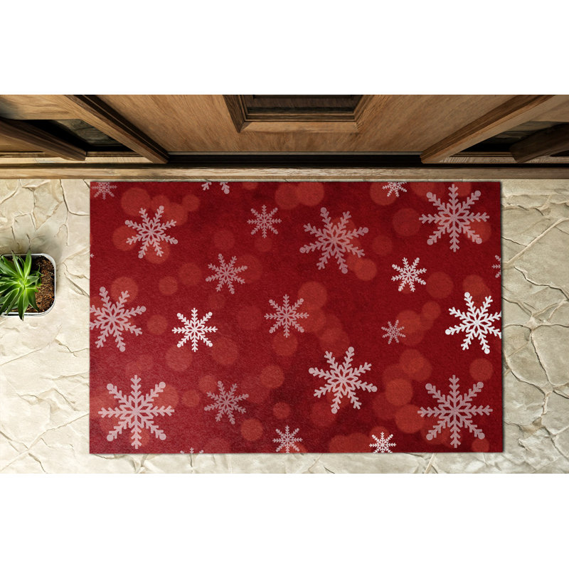 Non-Slip Christmas Outdoor Doormat