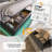 Upholstered Bed, 360 Surround LED Function, Buttons/Apps/Remote Control, Hydraulic Storage Bed With USB Type-C Charging-1666764954-1666764957