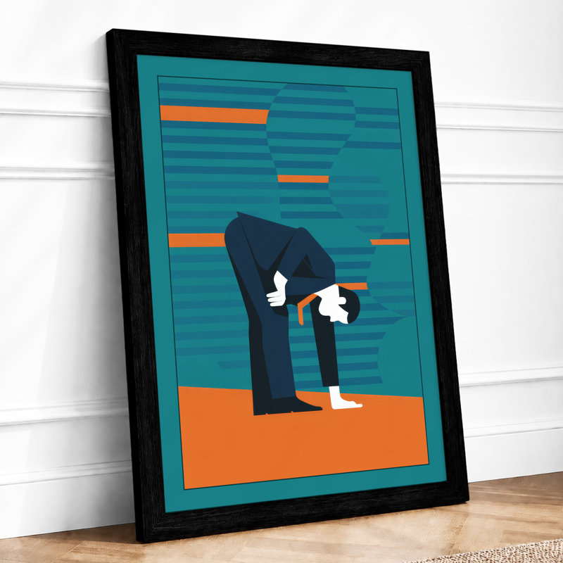 Workplace Strain Modern - Print, Black, A3 - 42.0 x 29.7 cm
