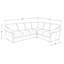 Canapé modulaire en cuir fleur Ramdev-35667833-35667831