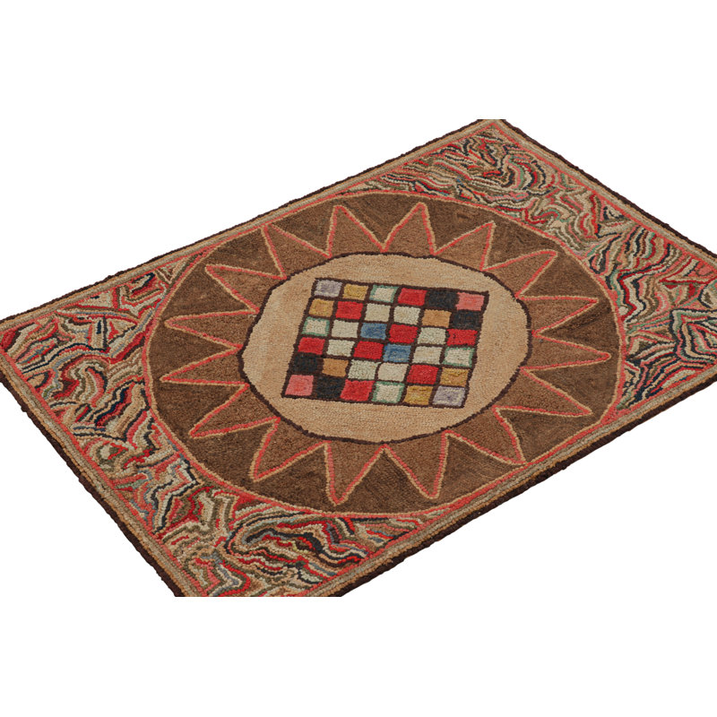 One-of-a-Kind 2'6”x3'6” Hand Knotted Area Rug