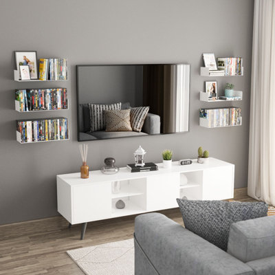 Tablette flottante en métal River Ridge