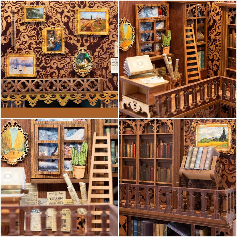 Book Nook Wizardi Miniature