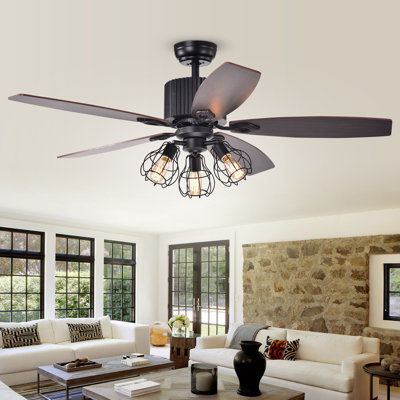 Tupper 52'' Ceiling Fan with Light Kit