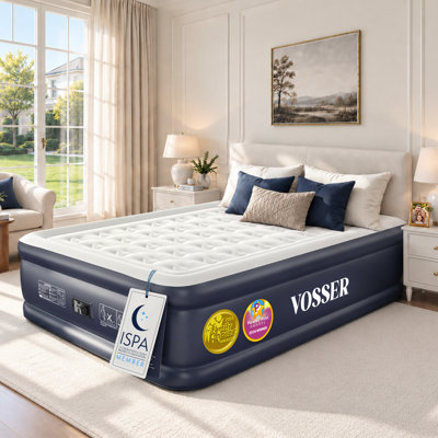 Matelas gonflable pour grand lit avec pompe électrique intégrée Vosser