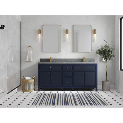 Ensemble de meuble-lavabo double 72 po Sonoma