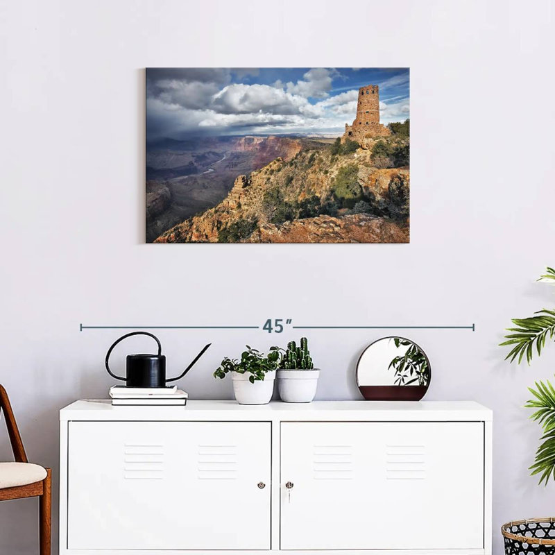 Vue du canyon 7 sur toile, H 12 po x l 8 po x P 1 po