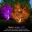 PAR38 Orange Purple Flood Light Bulb