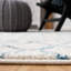 Tapis ivoire / turquoise Delarosa-1850561872